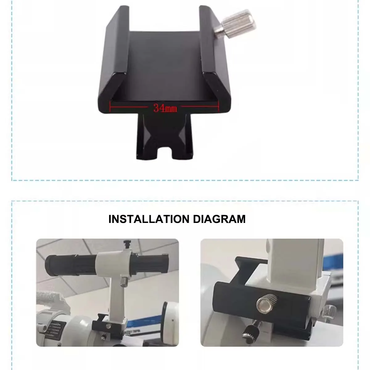 

Адаптер-плата ES Jinghua Daguan Star Searching Mirror Base Adapter для основного зеркала, обычная адаптерная плата для поиска звезд в астрономии