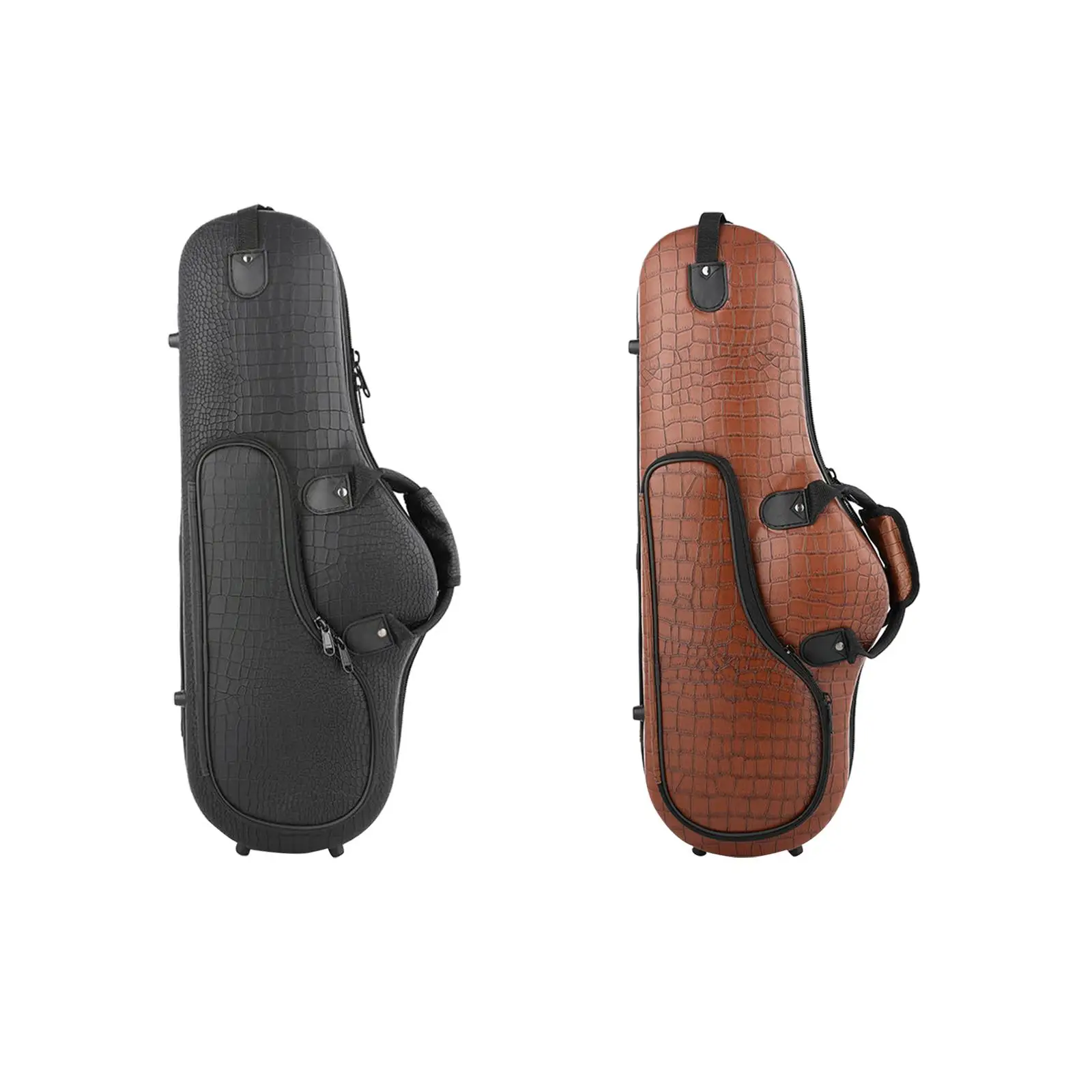 Alto Saxophone Case Oxford Cloth Luggage Hard Bag Accessories Lightweight Protective Carry Case Saxophone Bag Beginner Case