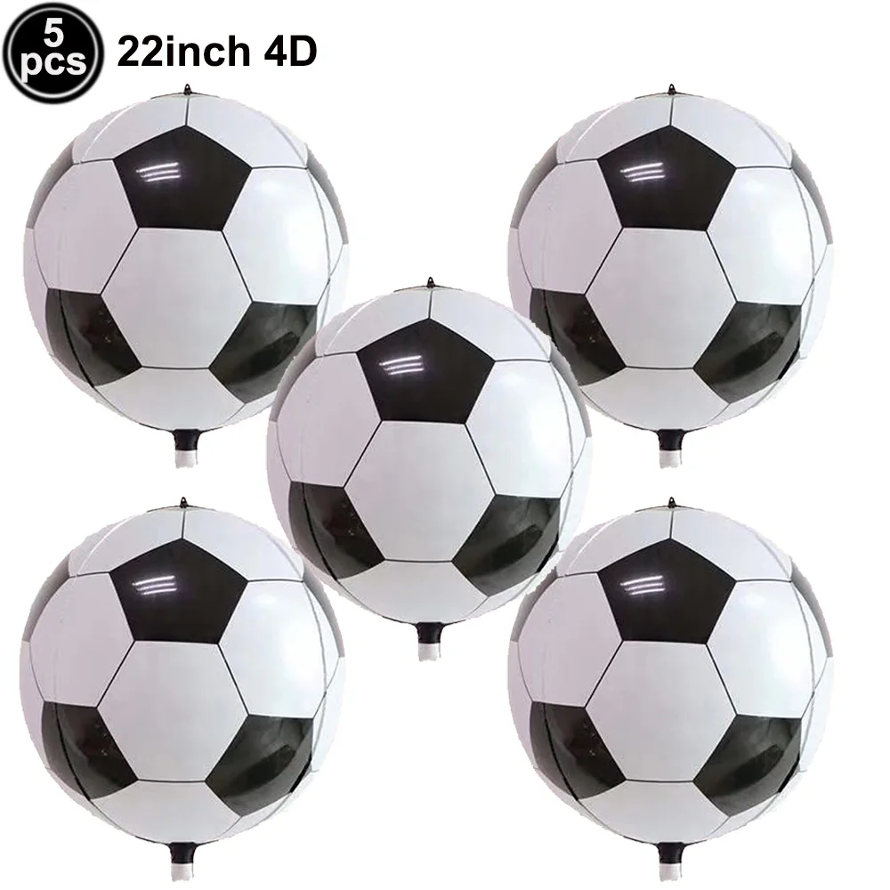 Großer Stehender Fußball-Pokal Folienballon Fußball-Sport-Themen Fußballball Fan Geburtstagsparty Deko Zubehör