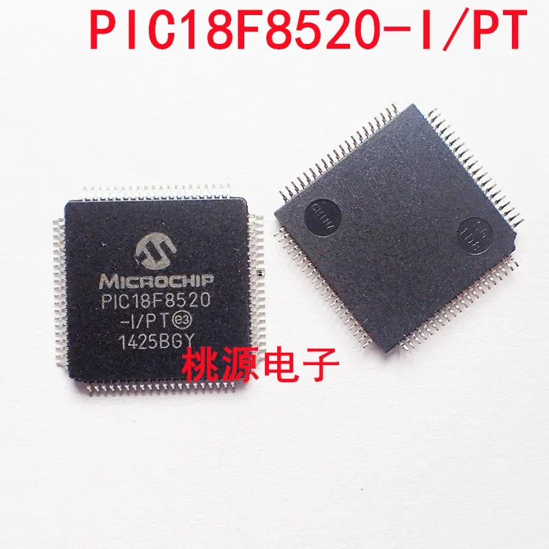 

1-10PCS PIC18F8520-I/PT PIC18F8520 QFP80