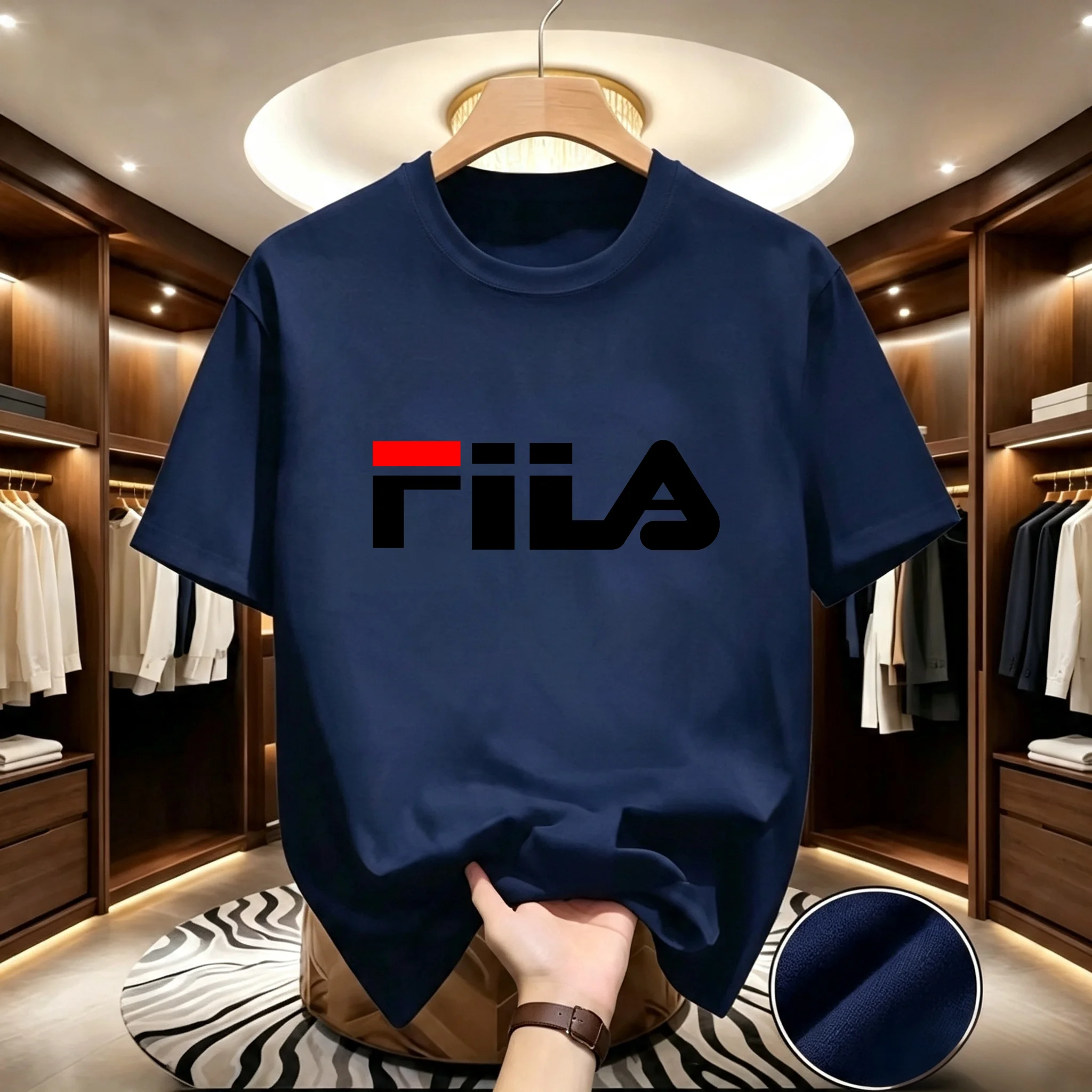 High-quality Cotton Men's and Women's Sports T-shirts - Quick-drying Fitness Tops - Comfortable and Breathable - FitnessT-shirts