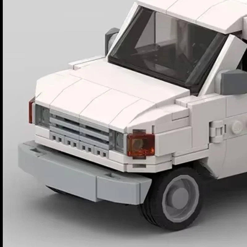 

реализм американская классика фургон скоростные кирпичи на заказ винтажные автомобильные блоки автомобильное моторное здание moc уникальные klocki