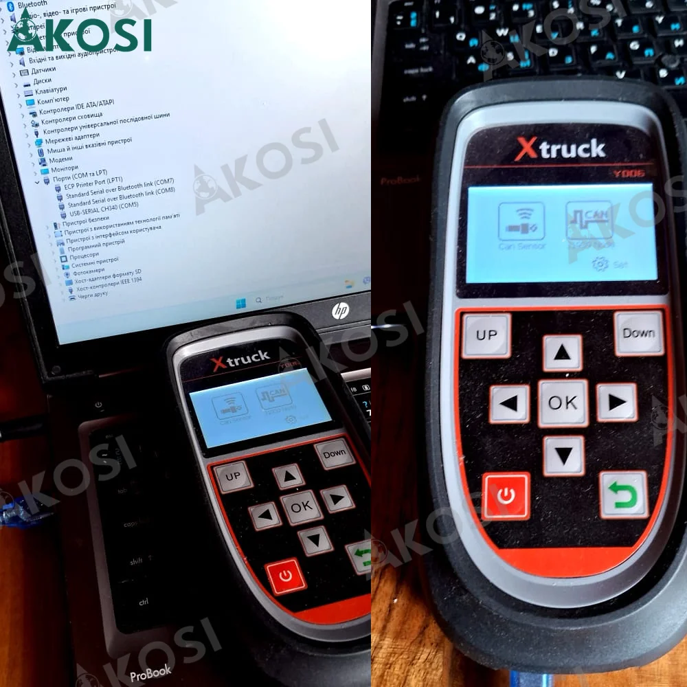 

Xtruck Y006 EURO 6 CAN J1939 датчик тестер грузовик детектор азота тест NOx PM уровень мочевины датчик температуры выхлопных газов