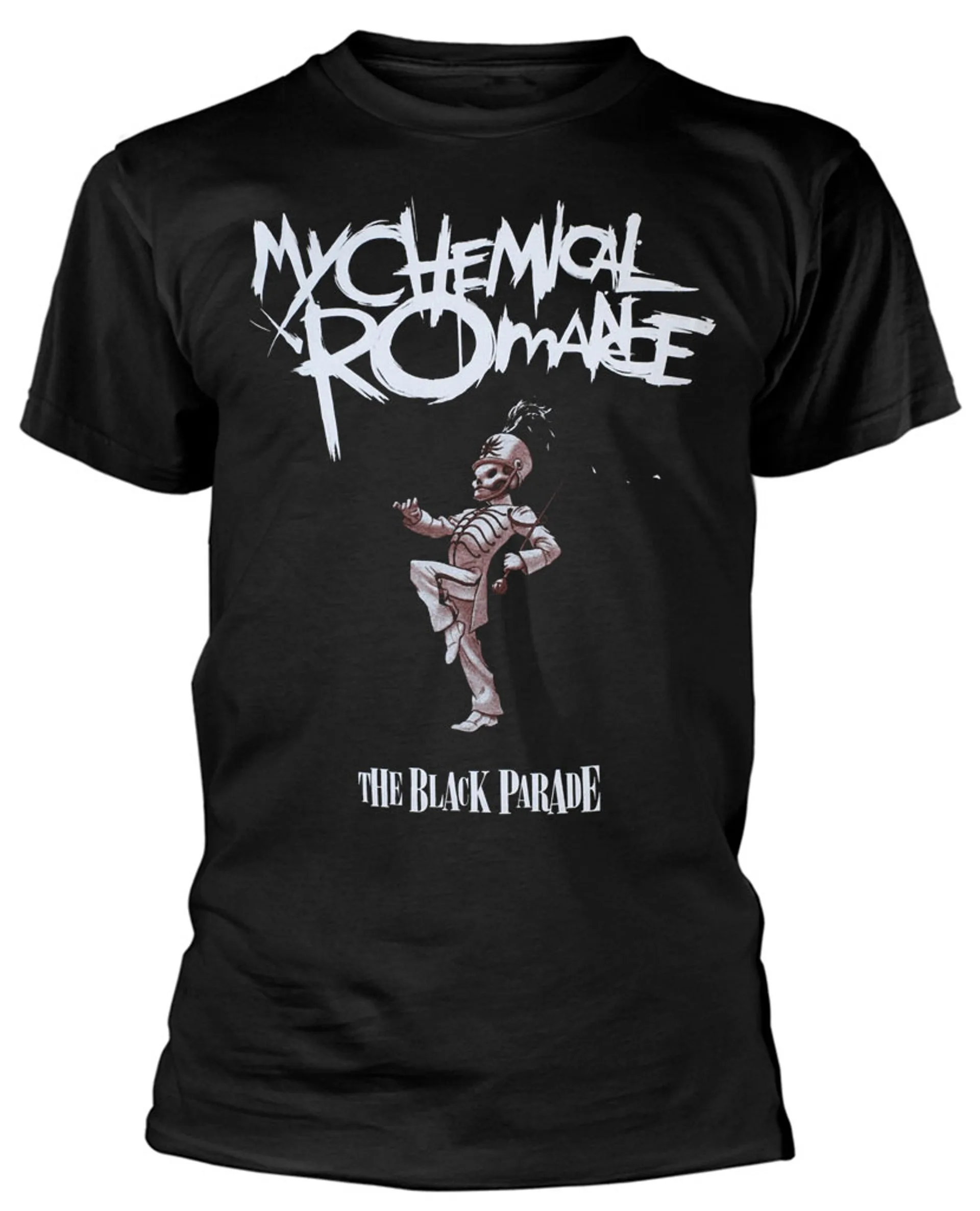 

Футболка My Chemical Romance The Black Parade Cover для мужчин и женщин, хлопковая брендовая футболка с короткими рукавами, топы в стиле рок-группы, летняя мужская футболка