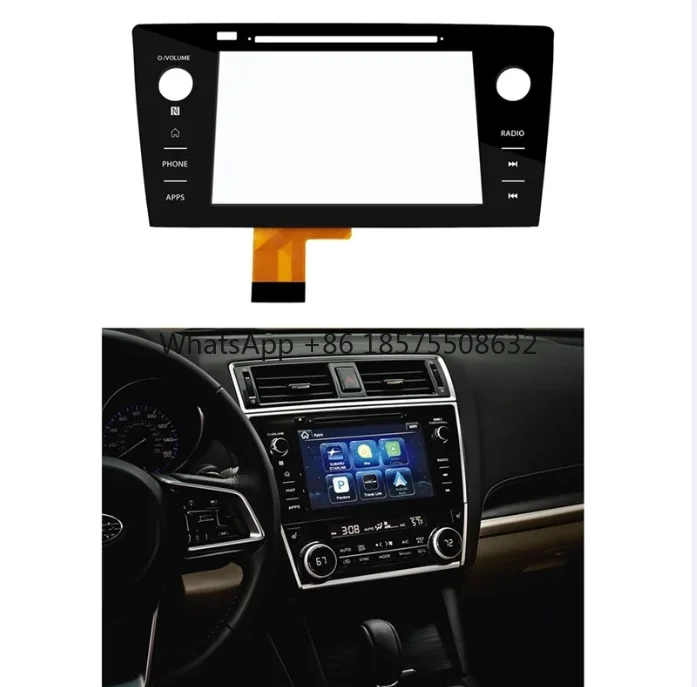 Touch Screen Digitizer Replacement For Subaru Legacy Outback 2018 2019 Car Radio 86471-AL65A 86471-AL68A