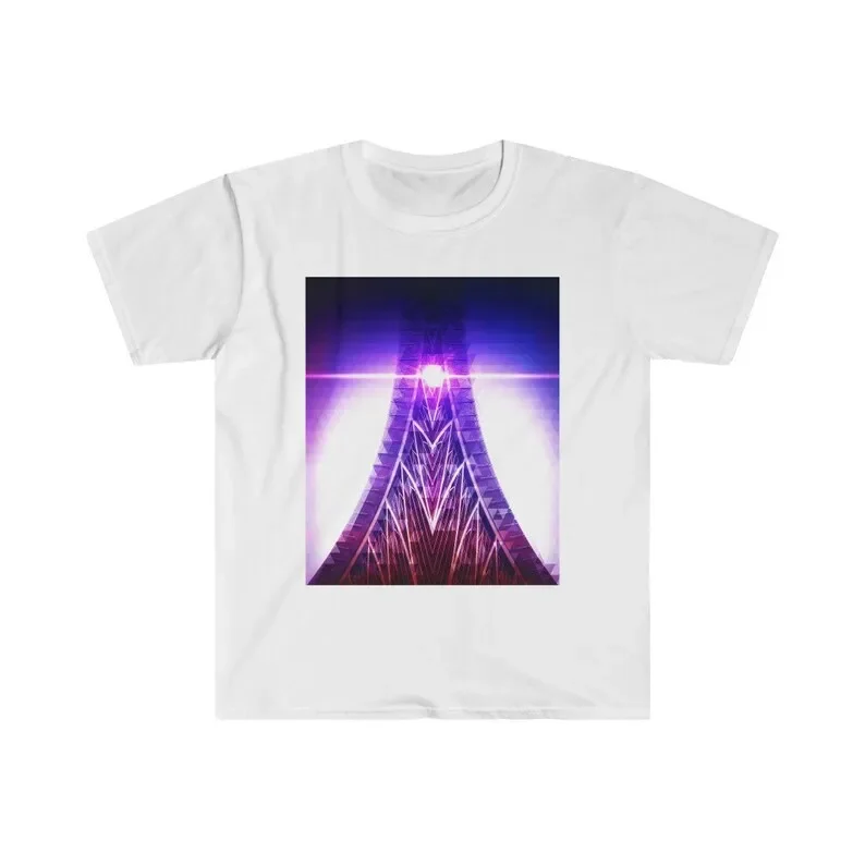 Cosmic Trippy TShirt, Abstract Architecture Shirt, Psychedelic Vaporwave Tee