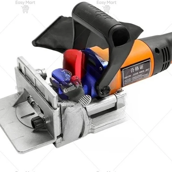 Tenoning Machine Handheld Lamino Home Improvement Slotting Machine 220v Household Connection Cabinet Straightening Punching