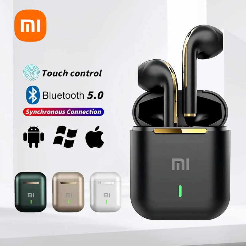 Беспроводные наушники Xiaomi J18 с шумоподавлением, Hi-Fi стерео, для игр, с микрофоном ﻿ Водонепроницаемые беспроводные наушники TWS