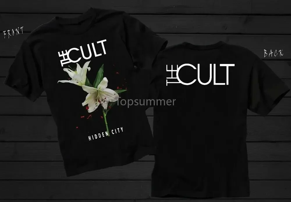 The Cult -Hidden City- British Rock Band T-Shirt-Sizes S To 7Xl