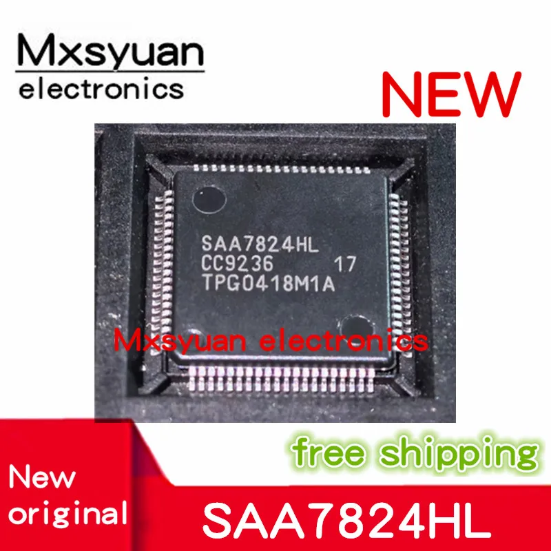 1pcs SAA7824HL QFP80 Mxsyuan 100% New original