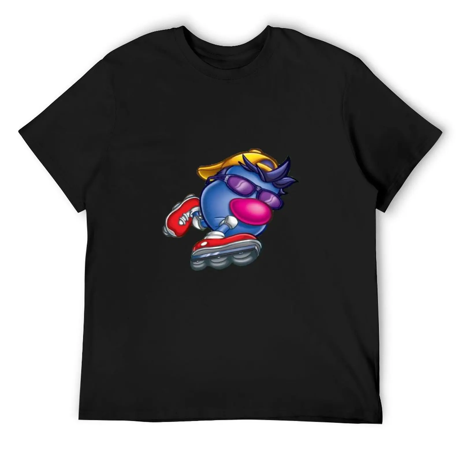 ZOOMBINIS ROLLER BLADES T-Shirt graphic t shirts tops custom t shirt mens designer t shirt