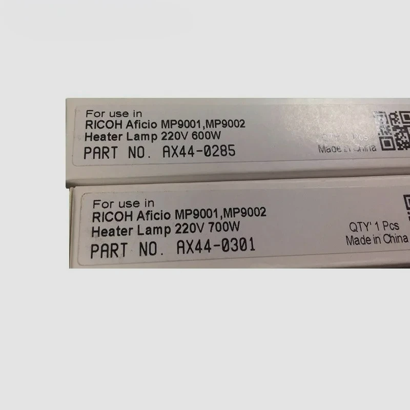 

Лампа нагревательного элемента (фьюзера) 220В 600Вт MP9001 AX44-0285 для Ricoh Aficio MP 9001, 9002, 9001SP, 9002SP, MP 6002, 6002SP, 7502, 7502SP