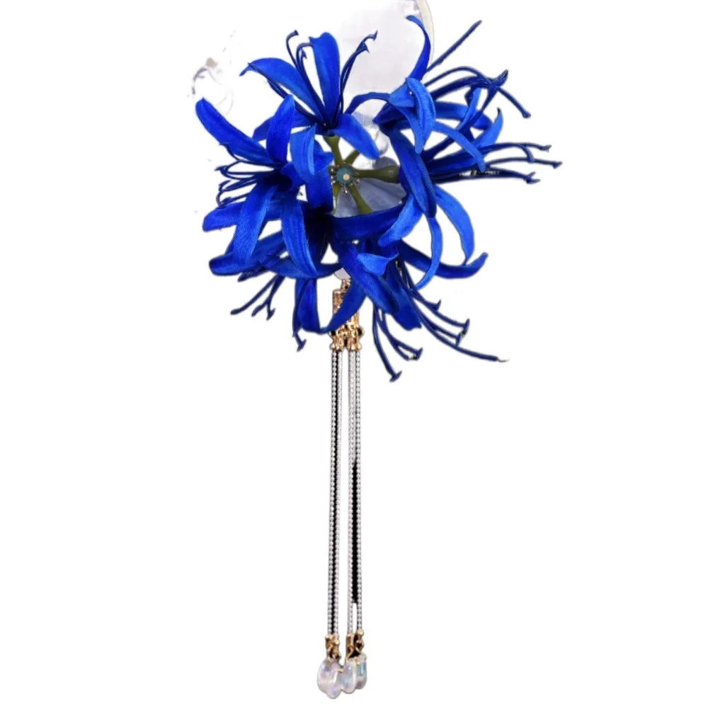 

Lycorisradiata Flower Hair Clip Korean Style Cloth Simulation Flower Hairpins Chinese Style Barrettes Ponytail Clip