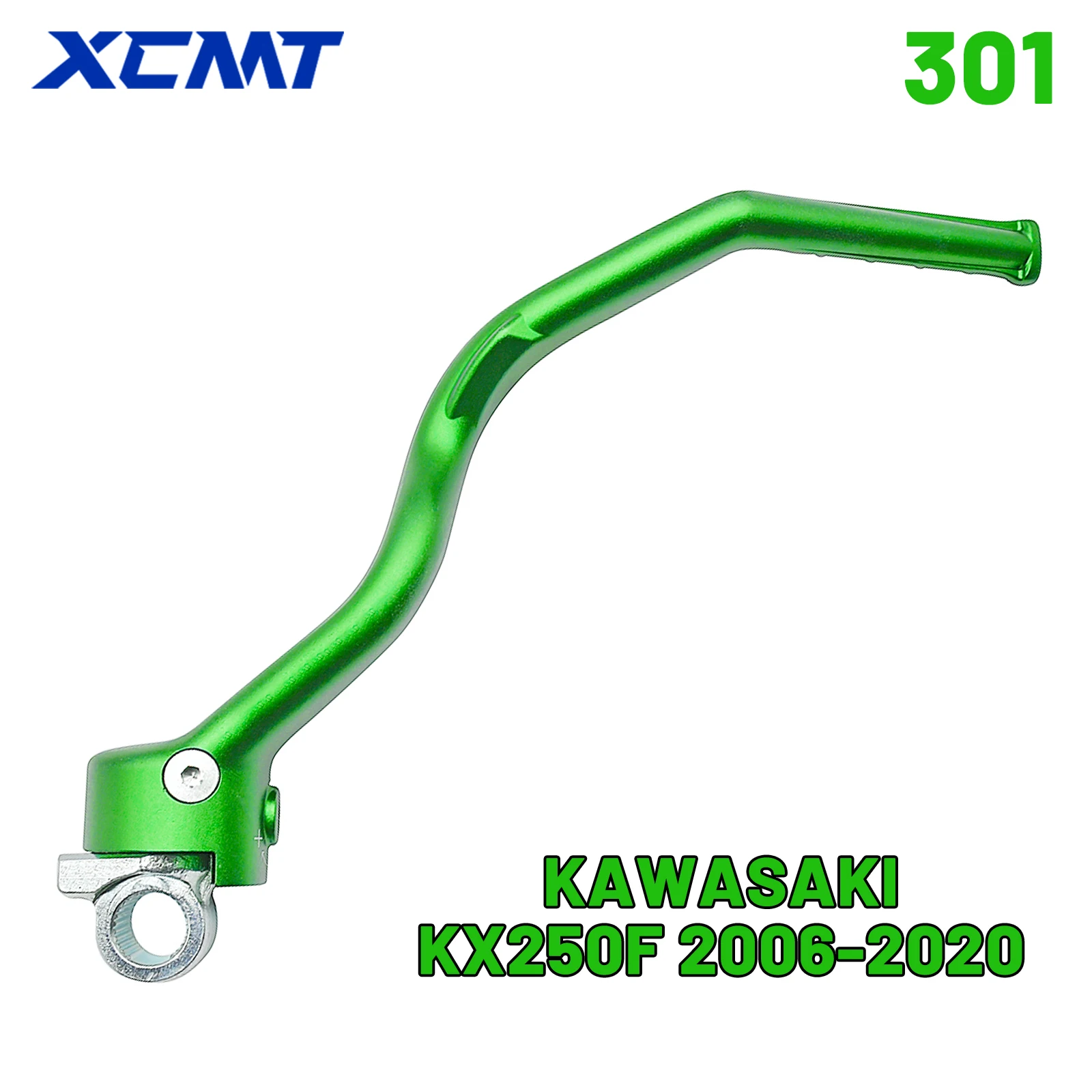 รถจักรยานยนต์ CNC ปลอม KICK Start Starter คันโยกสําหรับ KAWASAKI KX65 KX85 KX100 KX250F KX450F KLX450R KLX450R 2000-2021 อะไหล่