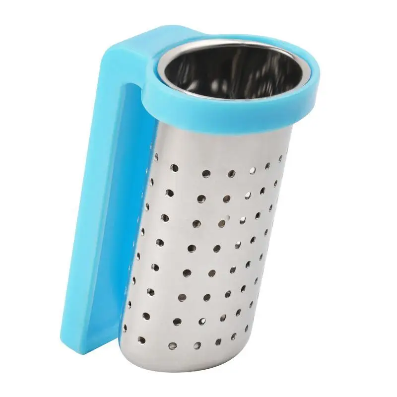Stainless Steel Herbal Tea Infuser Tiny Even Holes Smooth Water Flow Mini Tea Diffuser Household Brewing Tool