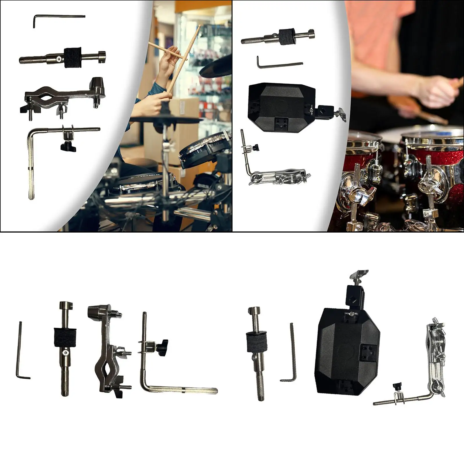 Drum Accessories Heighten Metal for Cymbal Percussion Instrument Accessories