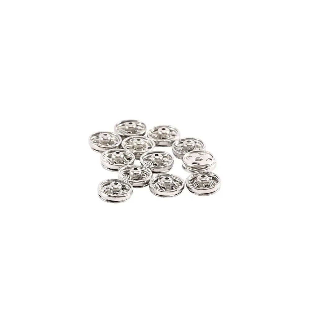 Mini 48pcs Accessories Clothing Metal Apparel Sewing Metal Buckle Sewing Buttons Invisible Button Sewing Accessories
