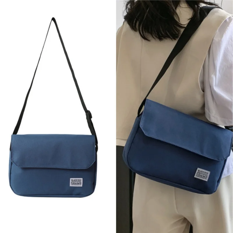 

Новая мужская сумка через плечо большой вместимости из ткани Оксфорд, спортивная сумка-кроссбоди из мягкого нейлона, повседневная.