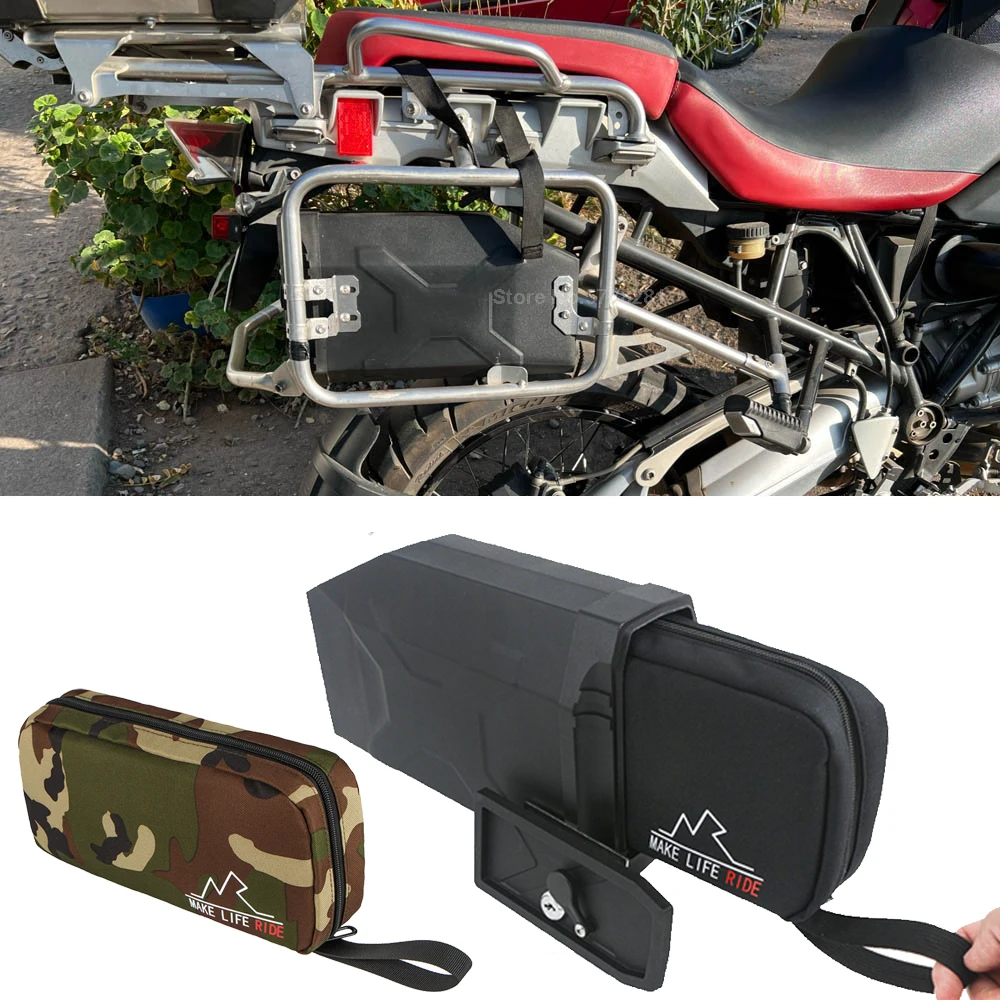 

For BMW R1200GS LC Adv R1250GS Adventure 2013-2023 F850GS F750GS Luggage Rack Toolbox Bag For Benelli TRK 502 502X 2016-2023