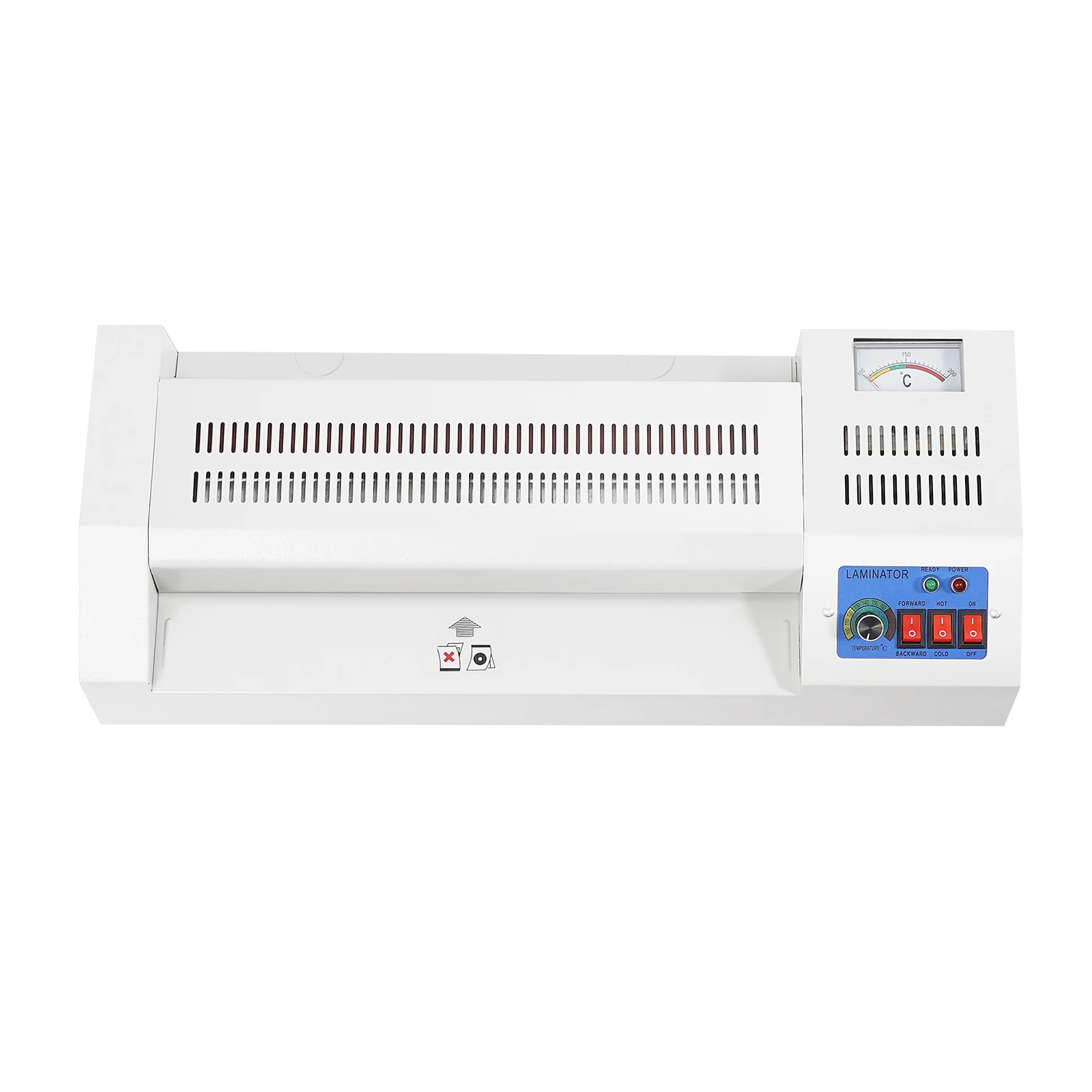 

600W Thermal Laminating Machine 32cm Width for A3/A4 Documents 110V Presses Fast Heat-Up for Office & Home