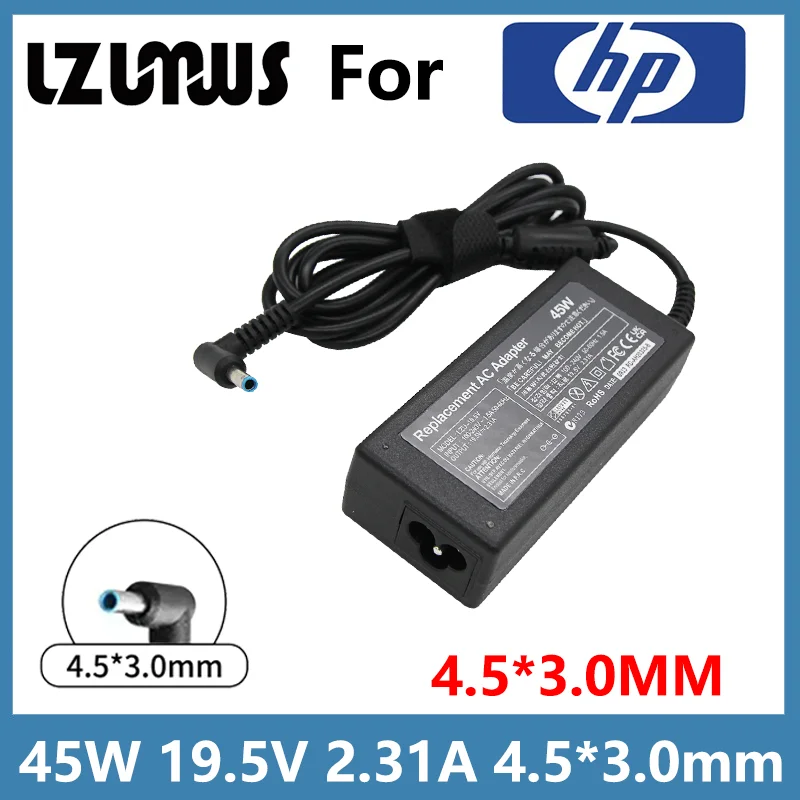 

19.5V 2.31A 45W 4.5*3.0MM Laptop Charger Adapter For HP Stream X360 13 14 Pavilion 854054-001 741727-001 740015-001 740015-002