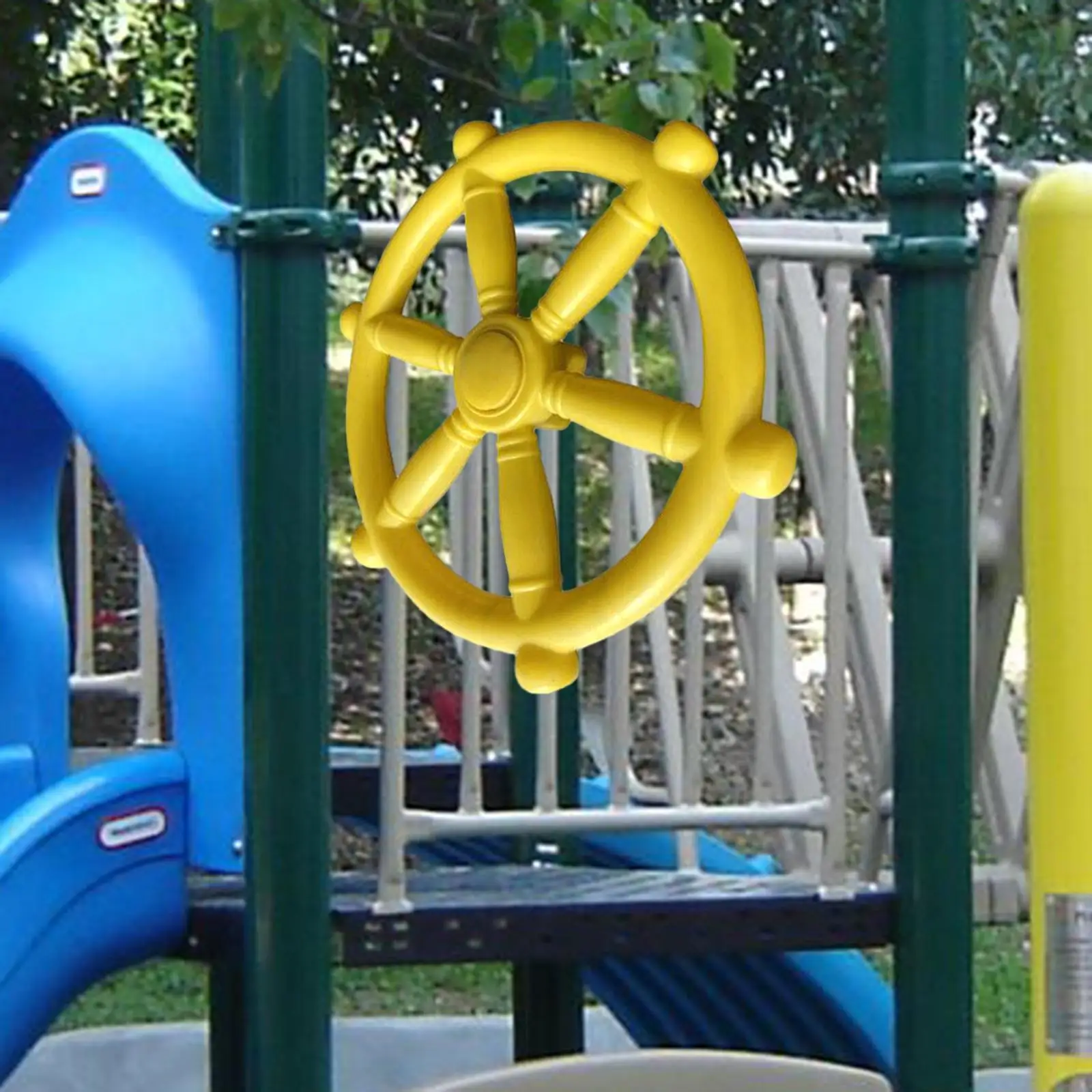 Pirate Ship Wheel Playground Accessories for Park Swingset Jungle Gym