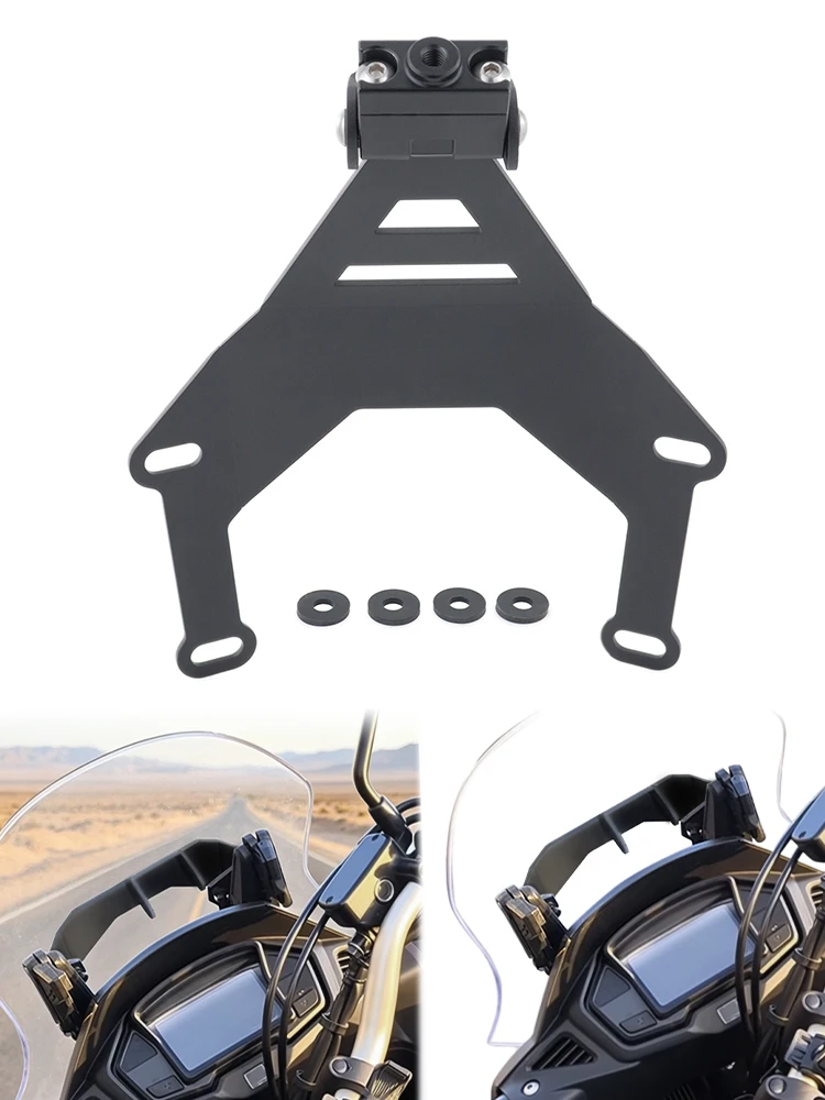 

Motorcycle GPS Mount Navigation Bracket Adapter Phone Holder Bracket VFR 800X VFR800X Crossrunner 2017 2018 2019 For Honda