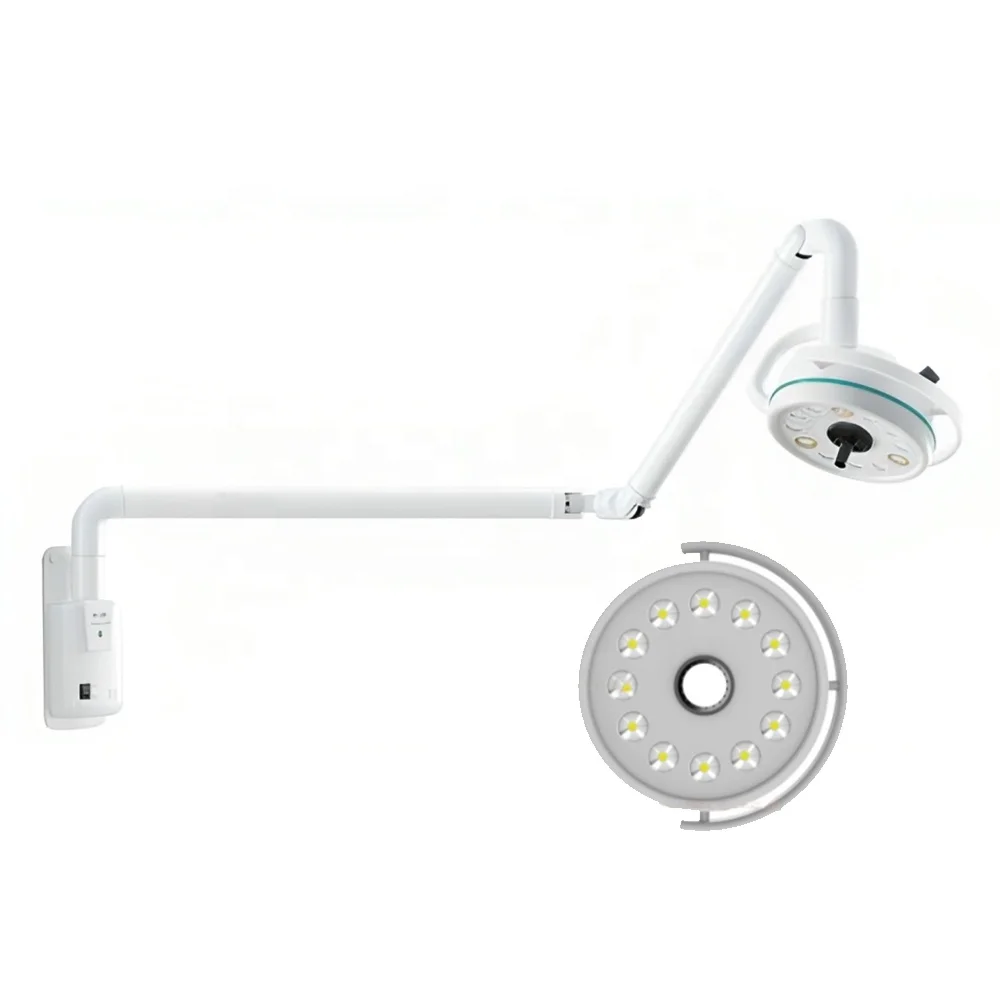 

Medical Operation Room Lamp Wall Mounted LED Surgical Theater OT Light Veterinary Surgical LED Shadowless Operating Lamp