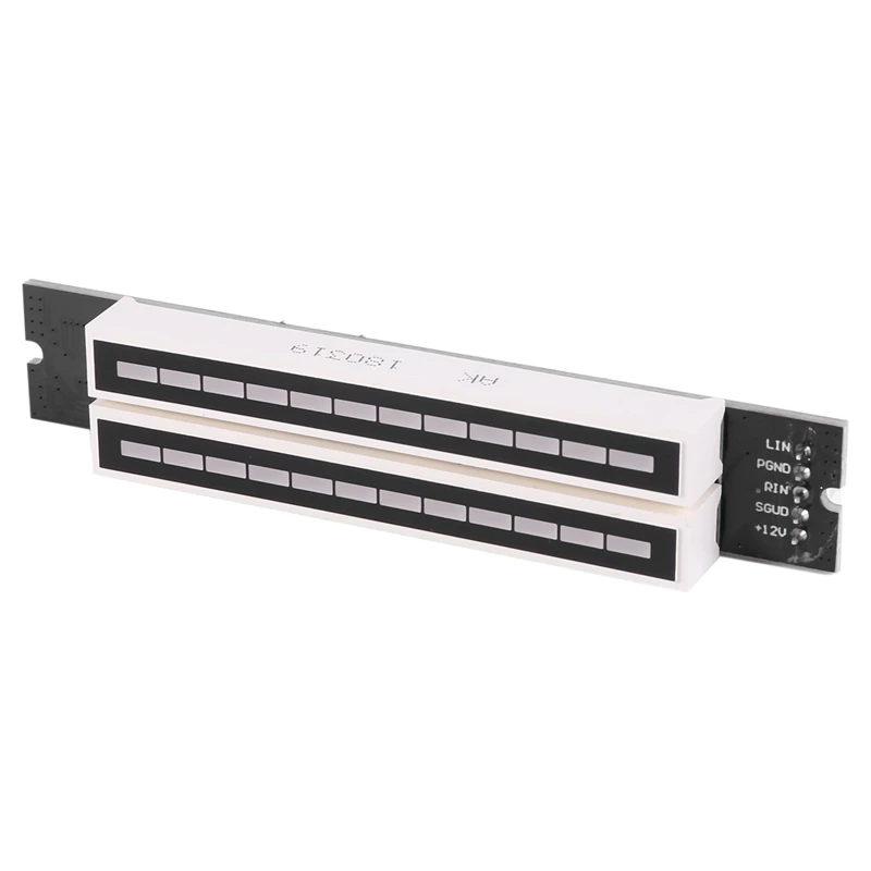 เครื่องวัดสเปกตรัม LED 12ดวงบอร์ดปรับความเร็วได้สำหรับ MP3 DC 7-12V