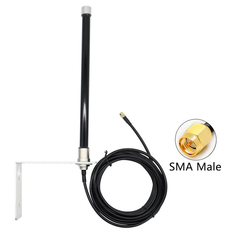 

Outdoor Long Range 5G Antenna Glass Fiber Wifi Extender Helium Hotspot Miner FRP Omni Waterproof Aerial AP Fiberglass Antenna