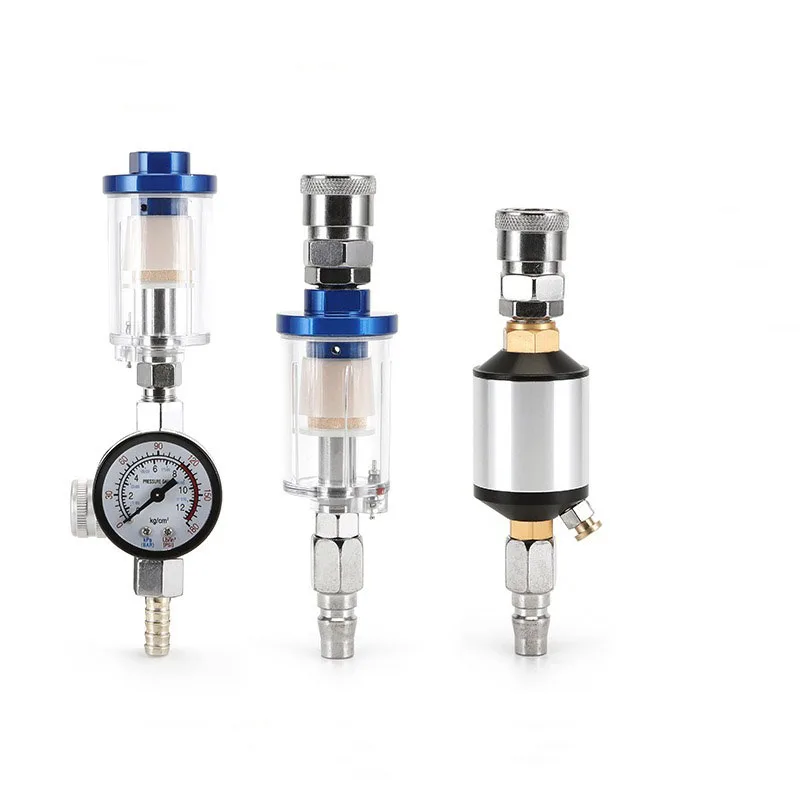 

Пистолет-распылитель, регулятор воздуха, линейный масляный водоуловитель, фильтр-сепаратор, адаптер JP/EU/US, пневматические инструменты для аэрографа