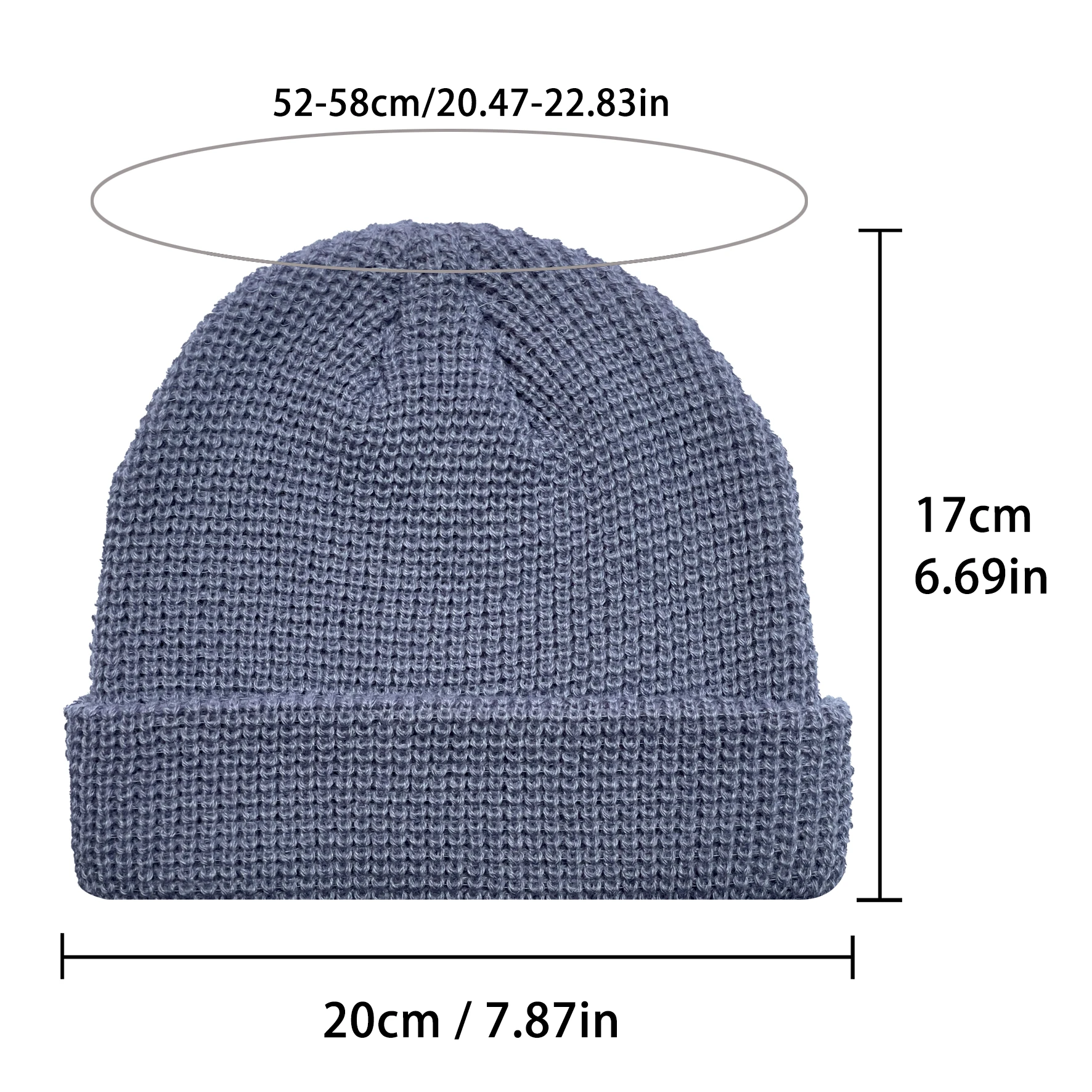 Autumn and Winter Solid Color Woolen Hat Men's Warm Ear Protection Versatile Simple Knitted Hat Women