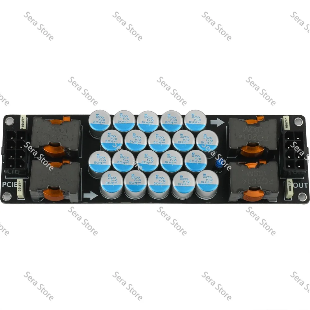 DC Power Filter Module for ATX PCIE Motherboard HiFi Audio Noise Reduction Interface Board