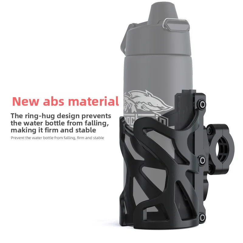 1pc Motorcycle Bike Cup Holder Hard Plastic Drink Bottle Holder with Secure Grip, Tool-Free Installation Motorcycle Accessories
