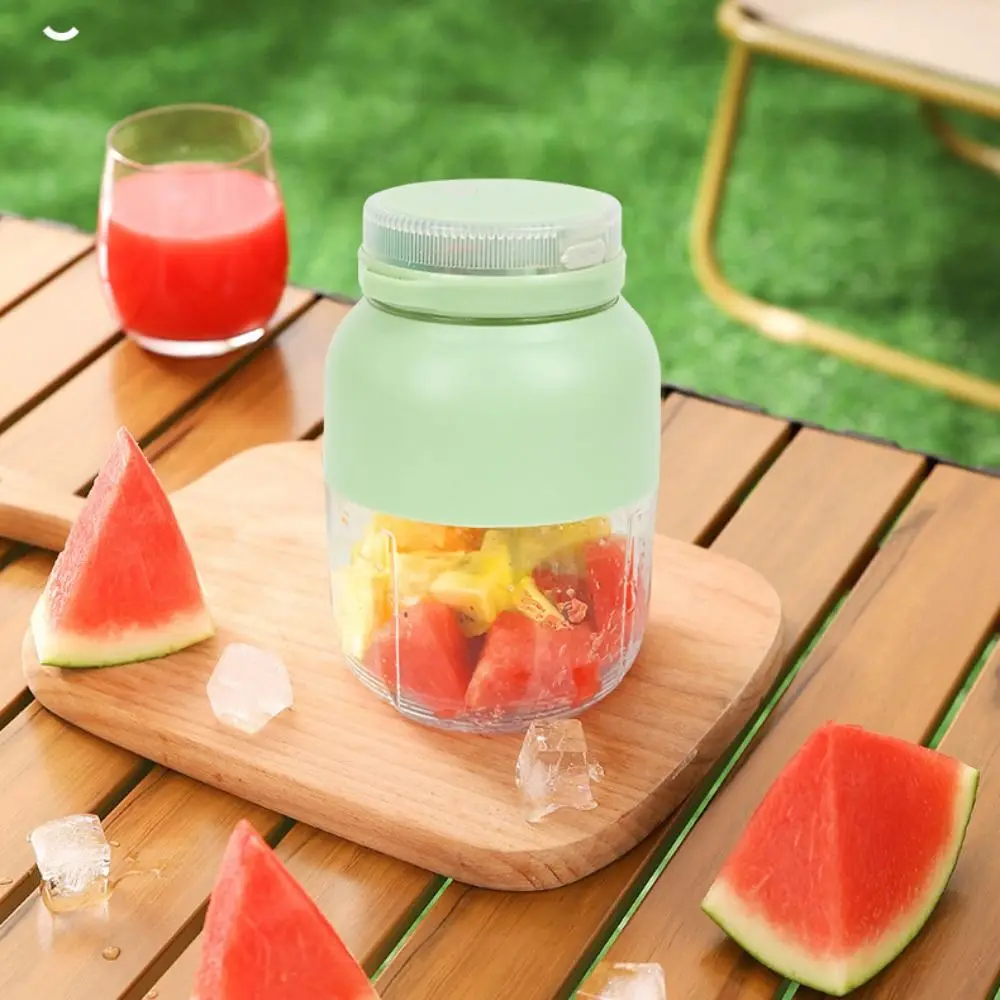 

Multi-function Portable Mini Juicer Durable Dual Use Automatic Juicer with Replacement Lid Large Capacity Electric Juicer