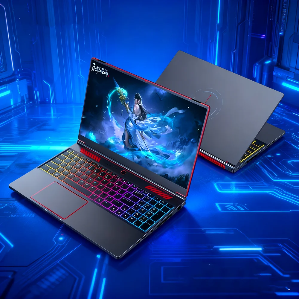 16.1" Gaming Laptop Computer RTX4050 6G Intel Core i9-13900H i5-12450H Windows11 Por Max 64GB 2*DDR5 2*M.2 NVME 4TB SSD WiFi PC