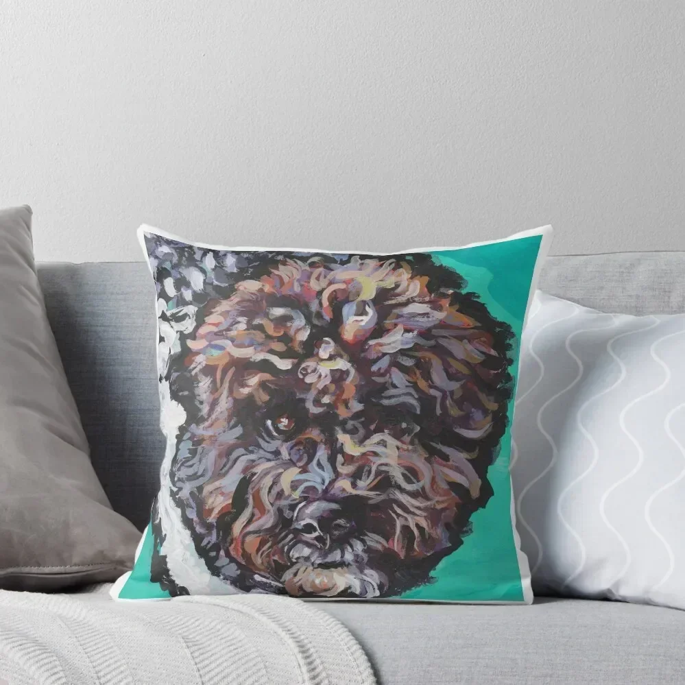 

Lagotto Romagnolo colorful pop dog art Throw Pillow Sofa Decorative Covers Christmas Pillow Covers Luxury Pillow Case