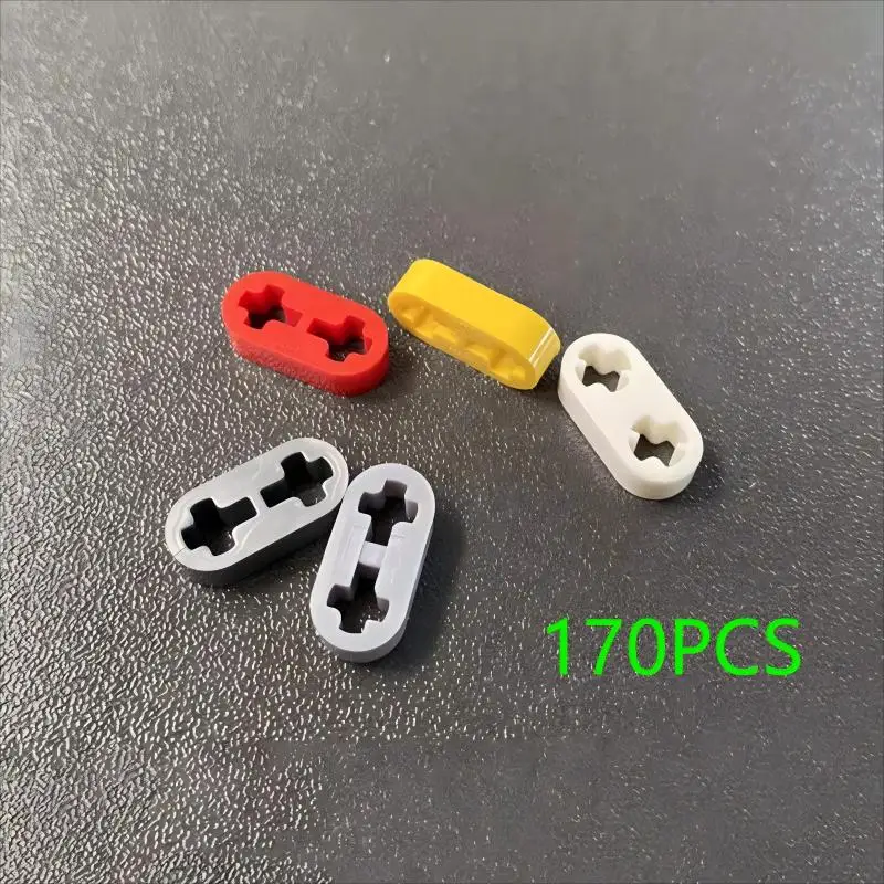 

50 г/170 шт. MOC Высокотехнологичные тонкие кирпичики 1x2 с отверстиями под ось, детали для сборки, 41677, развивающая игрушка DIY, подарки для сборки