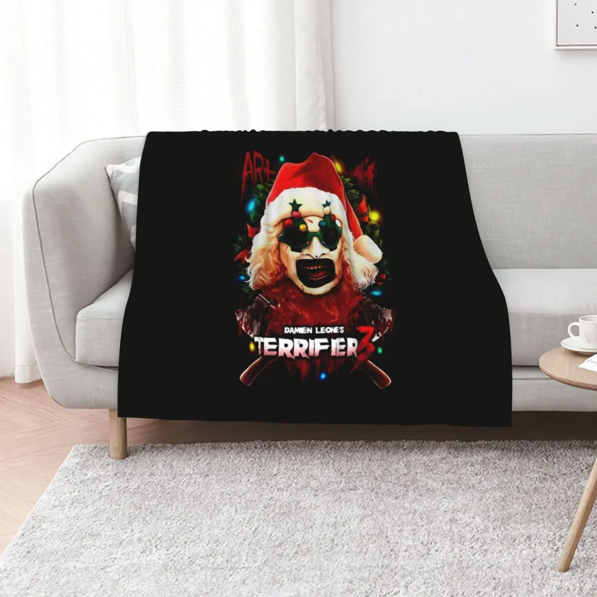 Yuletide Clown The Christmas 2024 Throw Blanket Soft heavy to sleep christmas decoration Thermal Sofa Blankets