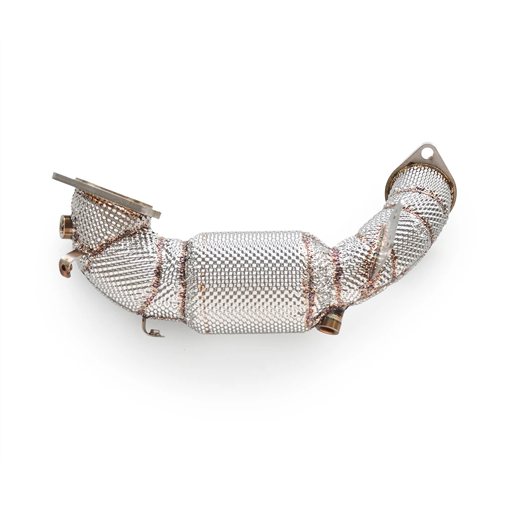 

Suitable for veloster N 2.0T 2017-2023 stainless steel racing performance exhaust pipe system downpipe