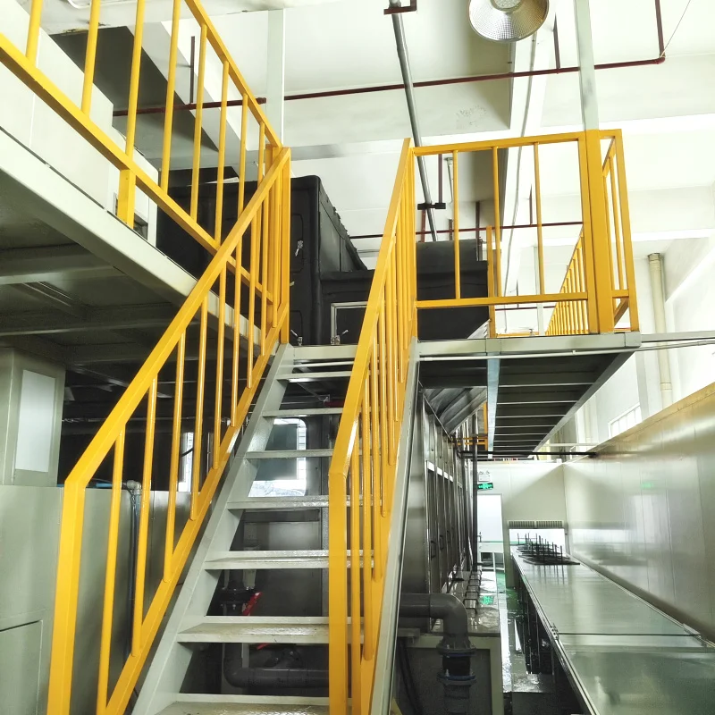 Combustion Chamber Powder Fully Automatic Powder Spraying Line Metal Coating Machinery Intelligent Painting Production Line