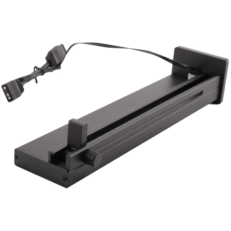 Держатель видеокарты RGB с эффектом синхронизации абонента, компьютер, ПК, графический процессор, VGA, подставка для графической карты, детали кронштейна с защитой от падения B