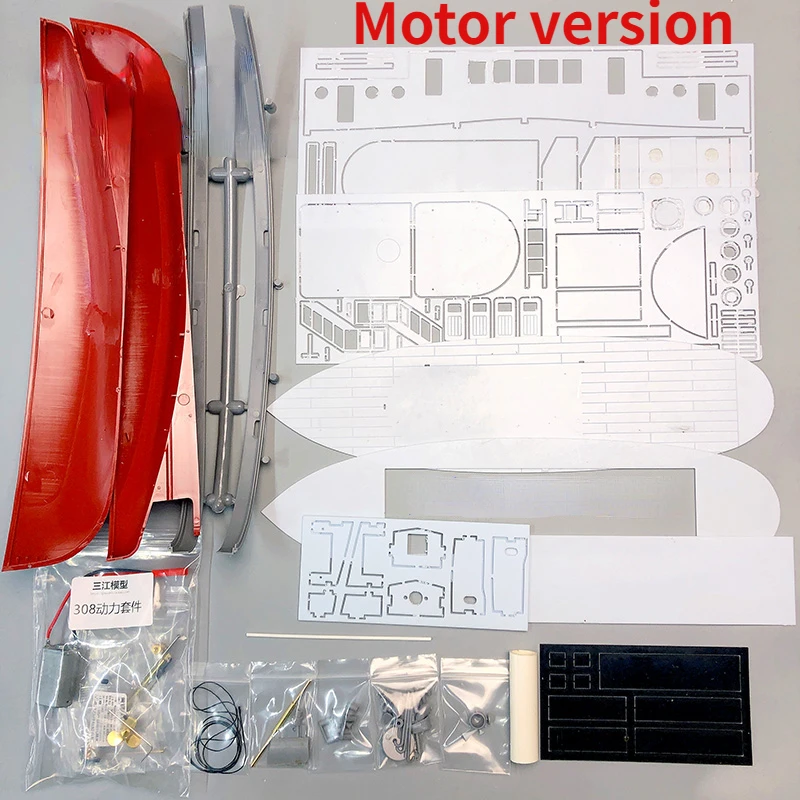 Modeling Kit 308 Jason Tugboat Assembly Model Remote Control Electric Boat Static Production Ship Model