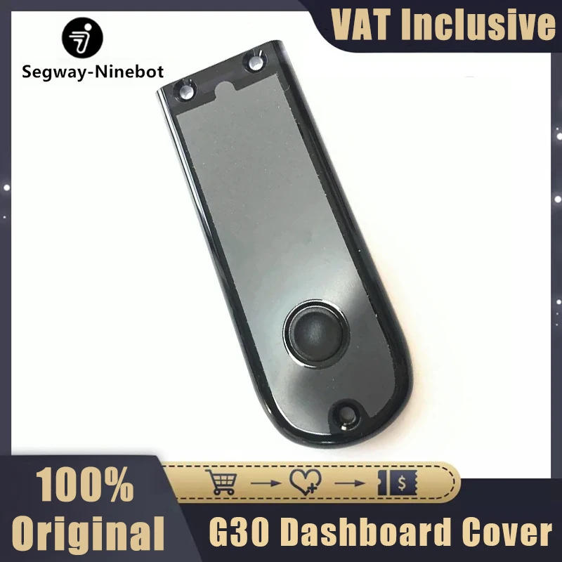 Original Dashboard Cover for Ninebot by Segway MAX G30 G30P KickScooter Electric Scooter Skateboard Display Protect Cover Parts