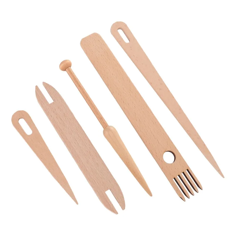 

Для начинающих, для родителей и детей, набор деревянных палочек для рук, аксессуары для ручного плетения, гибкие, устойчивые к царапинам