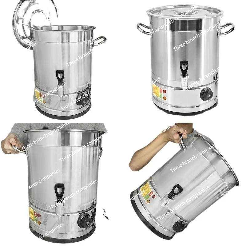 

Electric All-steel Boiling Bucket Commercial Household Stainless Steel Electric Boiling Bucket Large Capacity