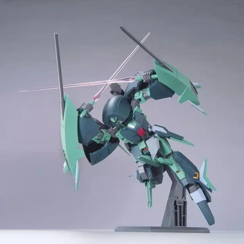 Bandai genuino HG 1/144 RAS-96 Anksha Gundam Anime figura de acción coleccionable modelo de ensamblaje juguetes adornos regalo niños chico