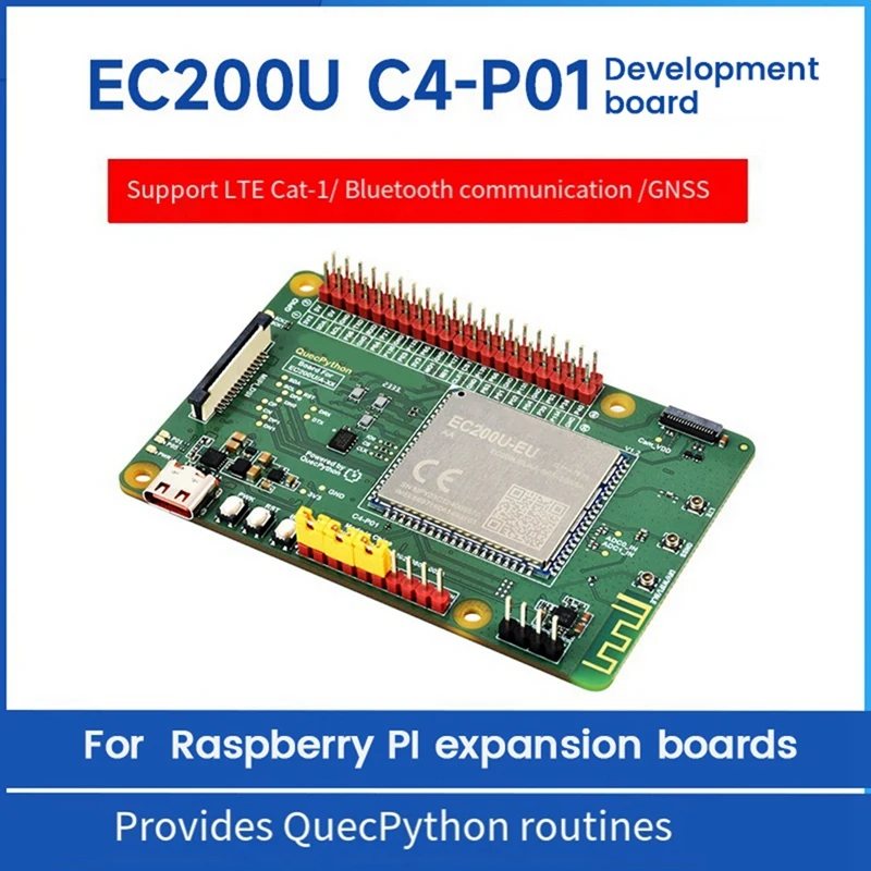 

Плата разработки EC200U Iot LTE Cat 1 C4-P01 для Quecpython Bluetooth Беспроводная связь