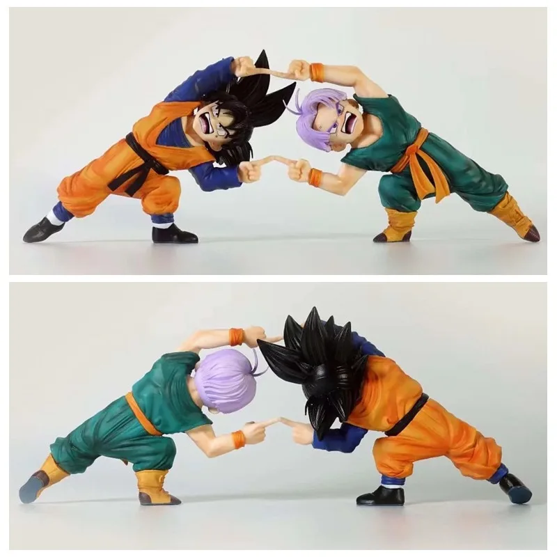 

Anime Dragon Ball Figures Z Son Goten Figure Gotenks Trunks Combined Body Action Figures10cm Pvc Statue Collect Model Toys Gift