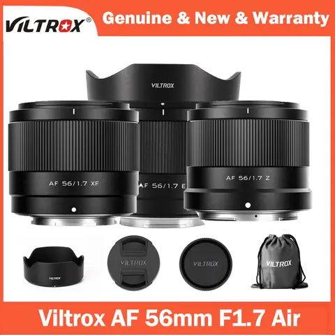 Viltrox 56mm F1.7 Auto Focus APS-C Lens for Fuji X XF X-T4 XF X-T30ii X-Pro3 Sony E Nikon Z Z30 Z50 Mount Mirrorless Cameras